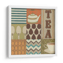 Collage De Té - June Erica Vess | Cuadro decorativo de Canvas Lab