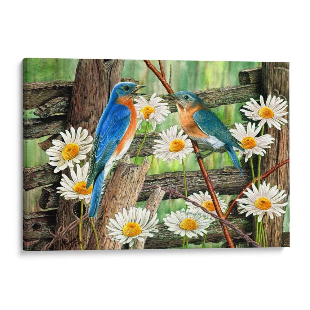 Serenata En Azul - Al Dornish | Cuadro decorativo de Canvas Lab