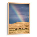 Cuatro caballos y el arcoíris | Cuadro decorativo de Canvas Lab