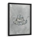 Inglés Silver Iii - Naomi McCavitt | Cuadro decorativo de Canvas Lab