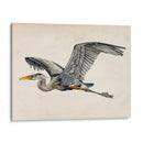 Blue Heron Rendering Iii - Melissa Wang | Cuadro decorativo de Canvas Lab