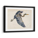 Renderizado De La Garza Azul Iv - Melissa Wang | Cuadro decorativo de Canvas Lab