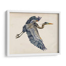 Renderizado De La Garza Azul Iv - Melissa Wang | Cuadro decorativo de Canvas Lab