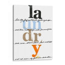 Líneas De Lavandería I - Deborah Velasquez | Cuadro decorativo de Canvas Lab