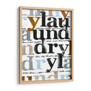 Líneas De Lavandería Iv - Deborah Velasquez | Cuadro decorativo de Canvas Lab