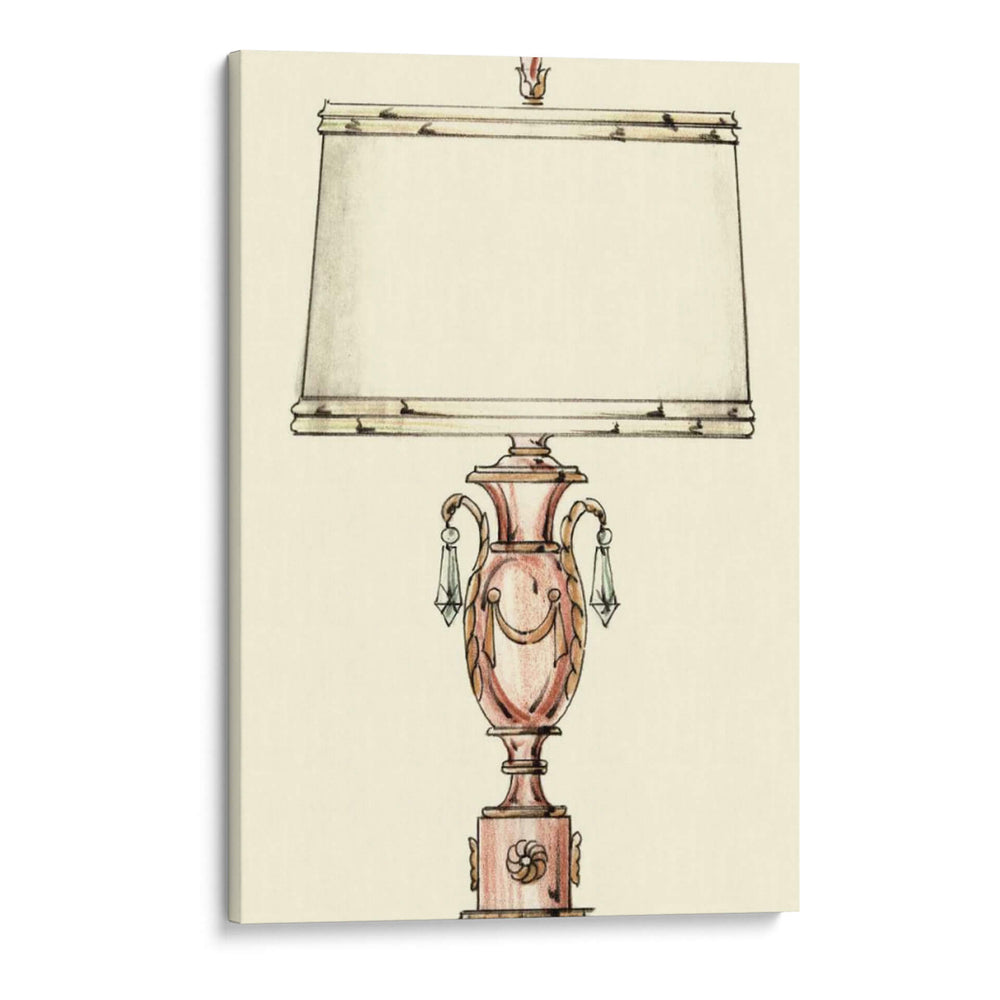 Lámpara De Boudoir I | Cuadro decorativo de Canvas Lab