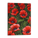 Amapolas A La Medianoche I - Grace Popp | Cuadro decorativo de Canvas Lab