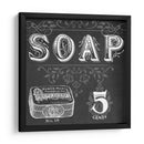 Signos De Baño De Pizarra I - June Erica Vess | Cuadro decorativo de Canvas Lab