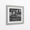 Signos De Baño De Pizarra Ii - June Erica Vess | Cuadro decorativo de Canvas Lab