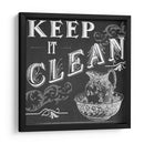 Signos De Baño De Pizarra Iv - June Erica Vess | Cuadro decorativo de Canvas Lab