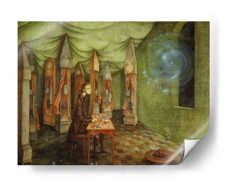 El tejedor del tiempo - Remedios Varo | Cuadro decorativo de Canvas Lab
