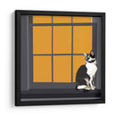 Gato En Un Alféizar De La Ventana I - Emily Kalina | Cuadro decorativo de Canvas Lab