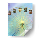 Rainbow Ferris Wheel I - Sylvia Coomes | Cuadro decorativo de Canvas Lab