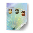 Rainbow Ferris Wheel Iv - Sylvia Coomes | Cuadro decorativo de Canvas Lab