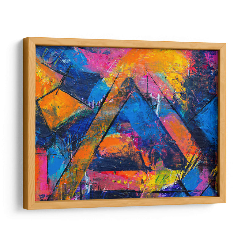 El triángulo de la felicidad | Cuadro decorativo de Canvas Lab