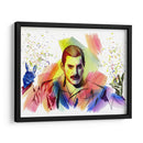 Freddie Mercury en acuarela | Cuadro decorativo de Canvas Lab
