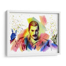 Freddie Mercury en acuarela | Cuadro decorativo de Canvas Lab