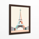 Arquitectura De Pastel Gráfico Ii - Green Lili | Cuadro decorativo de Canvas Lab
