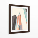 Arquitectura De Pastel Gráfico Iii - Green Lili | Cuadro decorativo de Canvas Lab