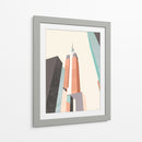 Arquitectura De Pastel Gráfico Iii - Green Lili | Cuadro decorativo de Canvas Lab