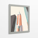 Arquitectura De Pastel Gráfico Iii - Green Lili | Cuadro decorativo de Canvas Lab