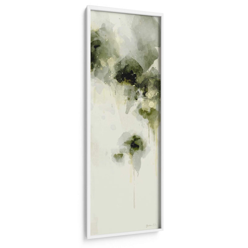 Mañana Abstracta Misty I - Green Lili | Cuadro decorativo de Canvas Lab