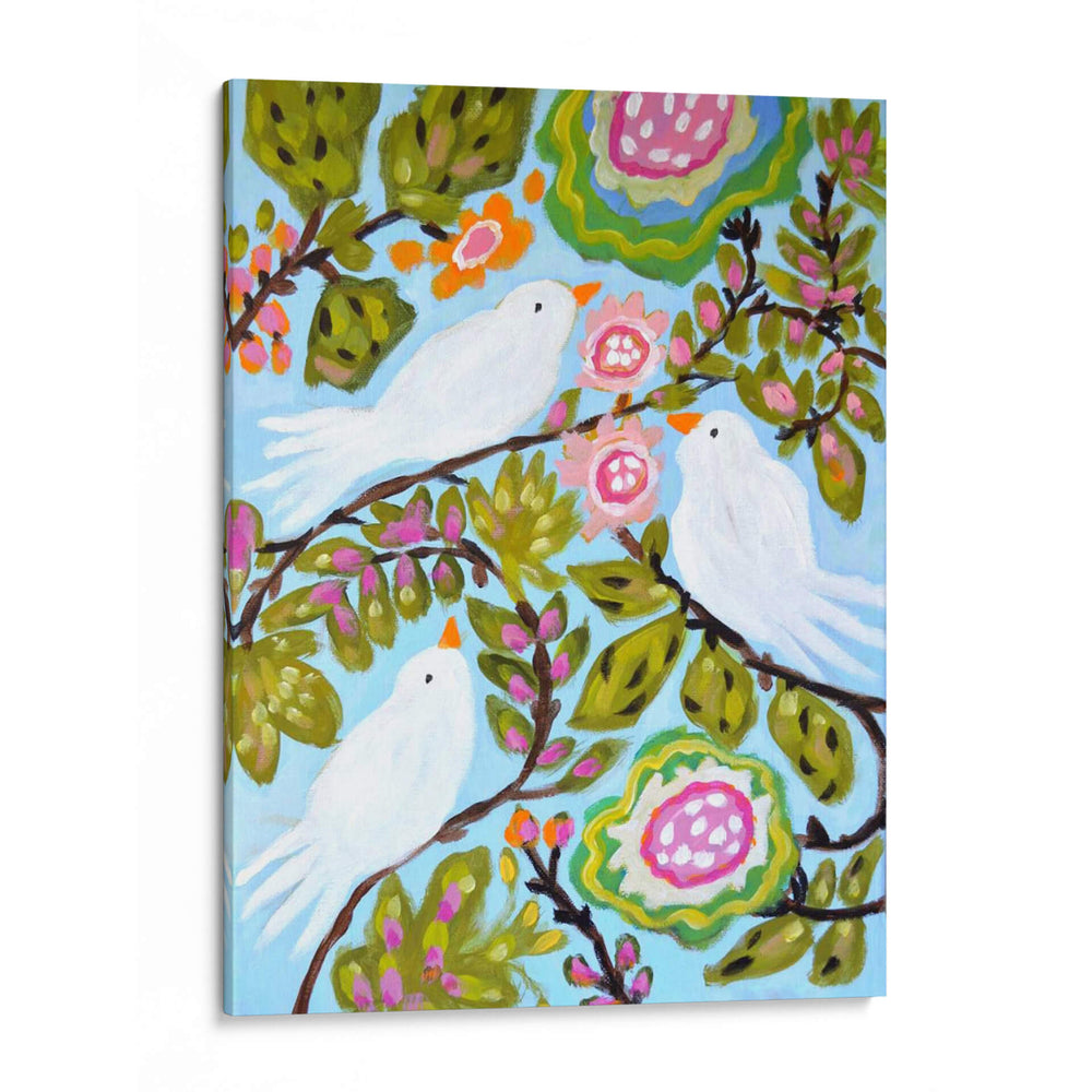Pájaros Dulces De Amor I - Karen Fields | Cuadro decorativo de Canvas Lab