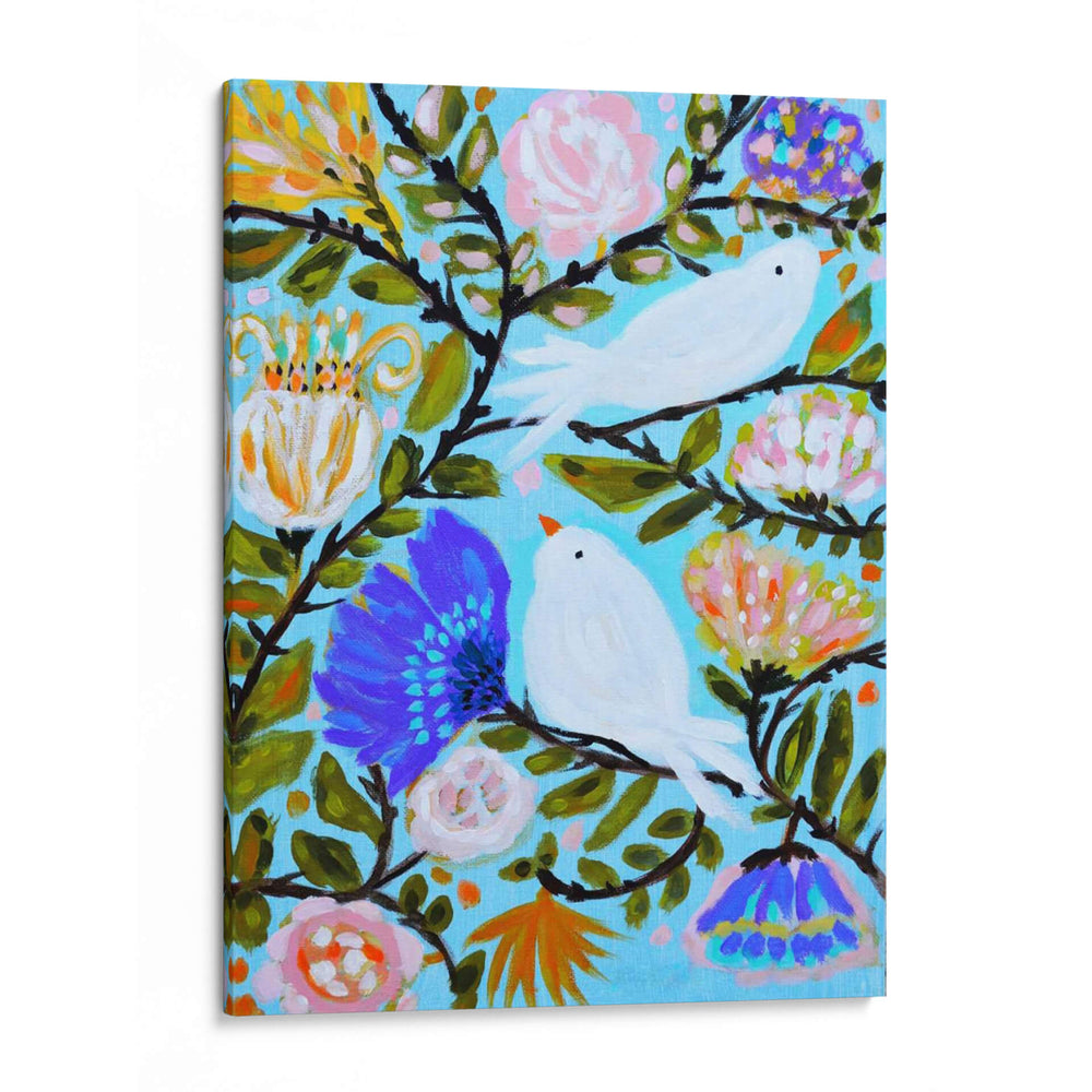 Pájaros De Amor Dulce Ii - Karen Fields | Cuadro decorativo de Canvas Lab
