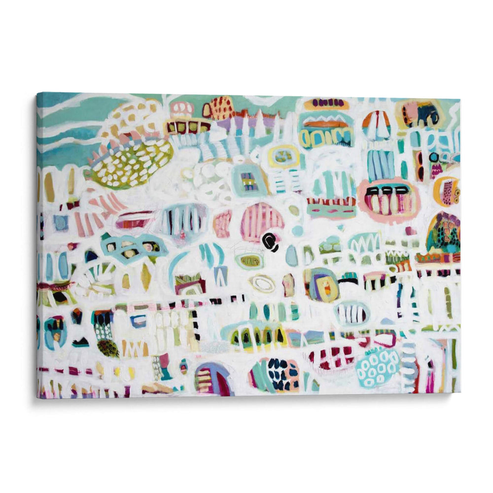 Blanco Abstracto - Karen Fields | Cuadro decorativo de Canvas Lab