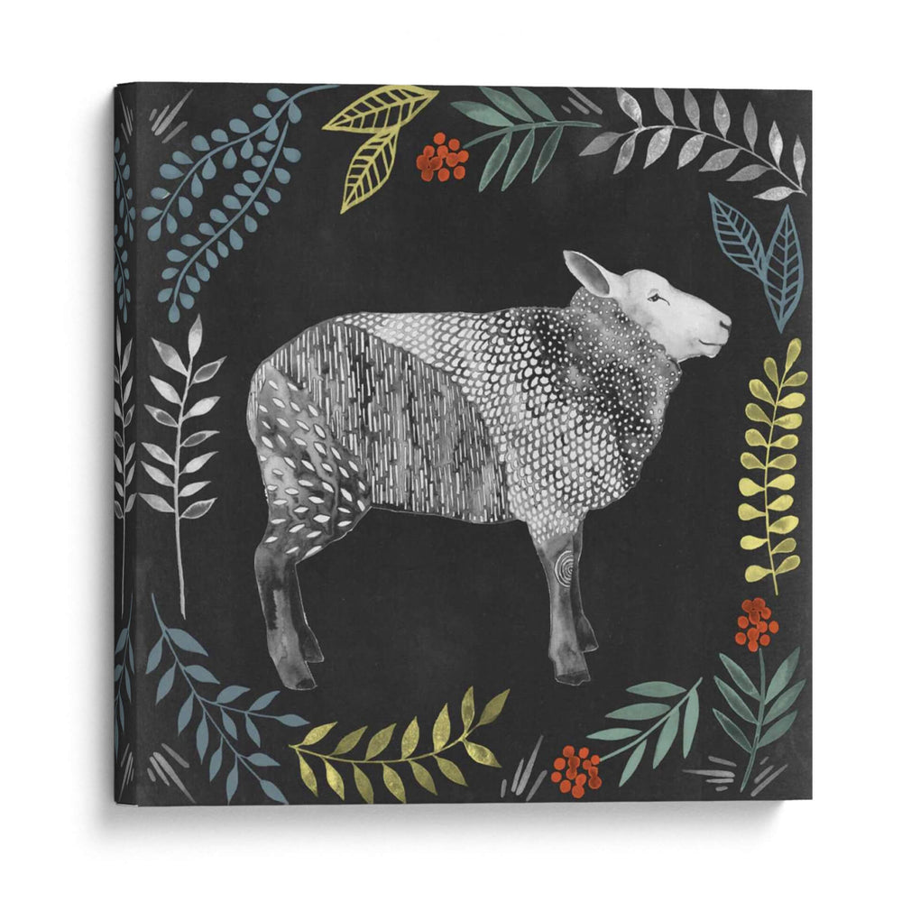 Casa De Campo De Pizarra Iii - Grace Popp | Cuadro decorativo de Canvas Lab