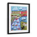 Perros Y Veleros - Karen Fields | Cuadro decorativo de Canvas Lab