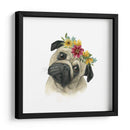Flor Crown Pup I - Grace Popp | Cuadro decorativo de Canvas Lab