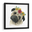 Flor Crown Pup I - Grace Popp | Cuadro decorativo de Canvas Lab