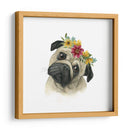 Flor Crown Pup I - Grace Popp | Cuadro decorativo de Canvas Lab