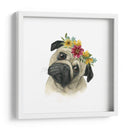 Flor Crown Pup I - Grace Popp | Cuadro decorativo de Canvas Lab