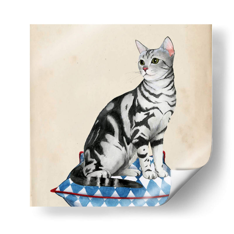 Lady Cat I - Grace Popp | Cuadro decorativo de Canvas Lab