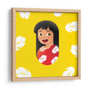Lilo sobre amarillo | Cuadro decorativo de Canvas Lab