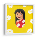 Lilo sobre amarillo | Cuadro decorativo de Canvas Lab