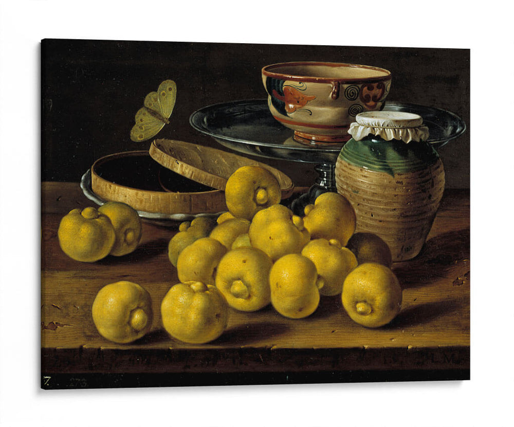 Limas caja de dulce y recipientes - Luis Meléndez | Cuadro decorativo de Canvas Lab