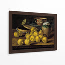 Limas caja de dulce y recipientes - Luis Meléndez | Cuadro decorativo de Canvas Lab