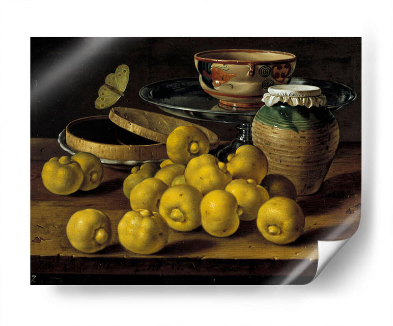 Limas caja de dulce y recipientes - Luis Meléndez | Cuadro decorativo de Canvas Lab