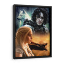 Lobo y dragón | Cuadro decorativo de Canvas Lab