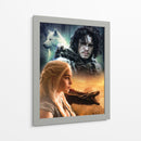 Lobo y dragón | Cuadro decorativo de Canvas Lab