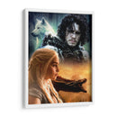 Lobo y dragón | Cuadro decorativo de Canvas Lab