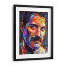 Los colores de Freddie Mercury | Cuadro decorativo de Canvas Lab