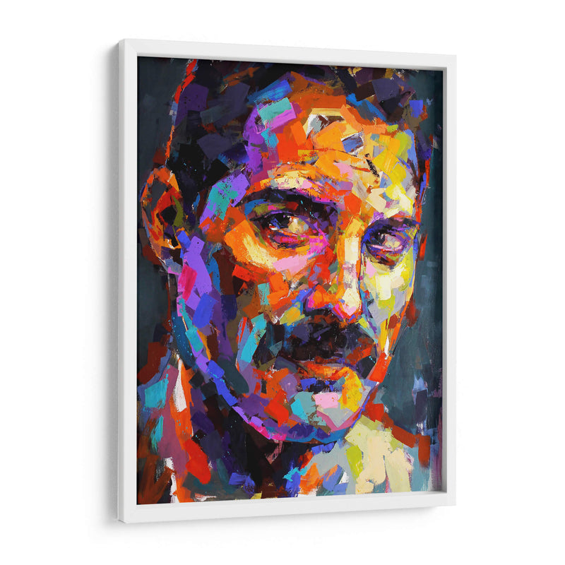 Los colores de Freddie Mercury | Cuadro decorativo de Canvas Lab