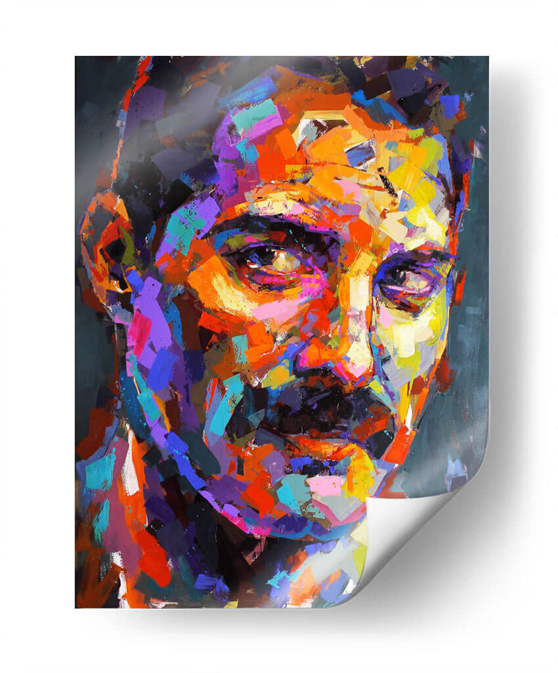 Los colores de Freddie Mercury | Cuadro decorativo de Canvas Lab