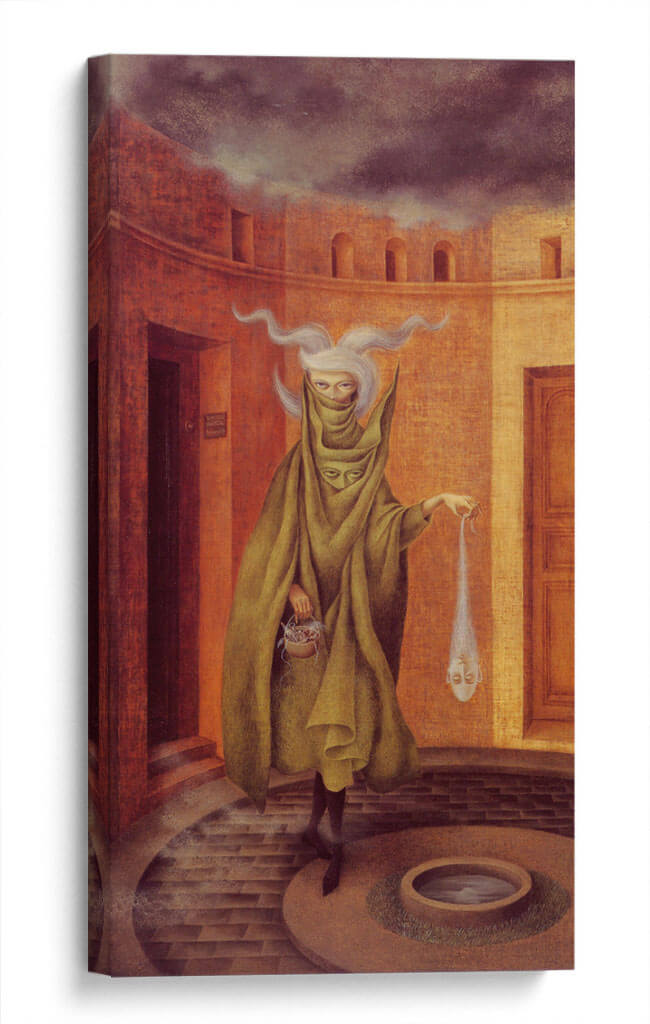 Mujer Saliendo del Psicoanalista - Remedios Varo | Cuadro decorativo de Canvas Lab