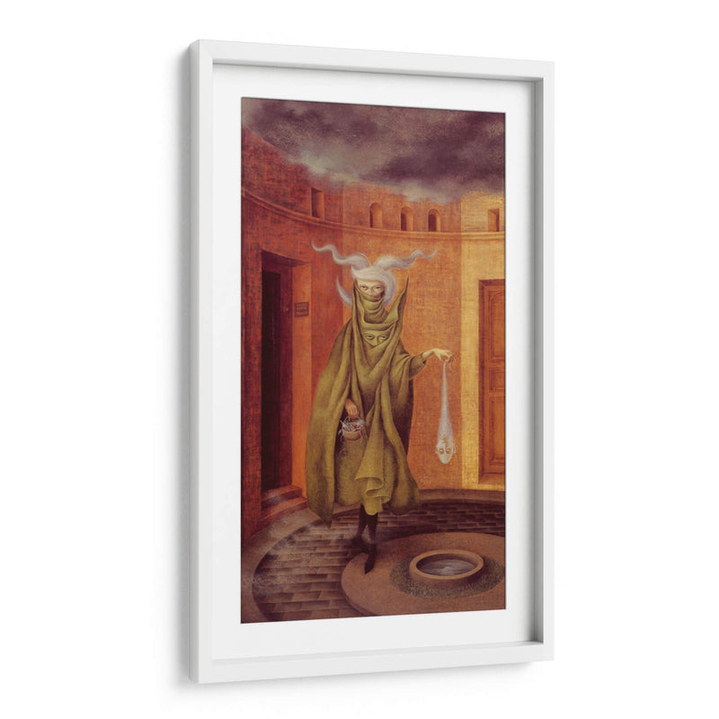 Mujer Saliendo del Psicoanalista - Remedios Varo | Cuadro decorativo de Canvas Lab