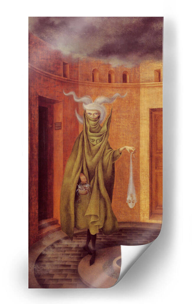 Mujer Saliendo del Psicoanalista - Remedios Varo | Cuadro decorativo de Canvas Lab